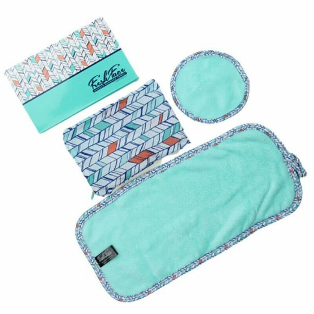Set of 2 Fresh Face Campanelli makeup remove towel